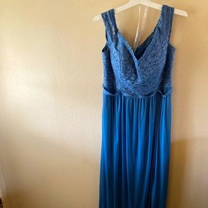 Celebrate full length bridesmaids dress size 14